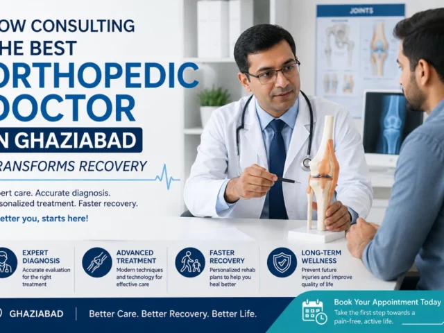 How Consulting the Best Orthopedic Doctor in Ghaziabad Transforms Recovery?