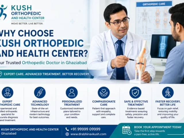 Why Choose Kush Orthopedic and Health Center | Orthopedic Doctor in Ghaziabad